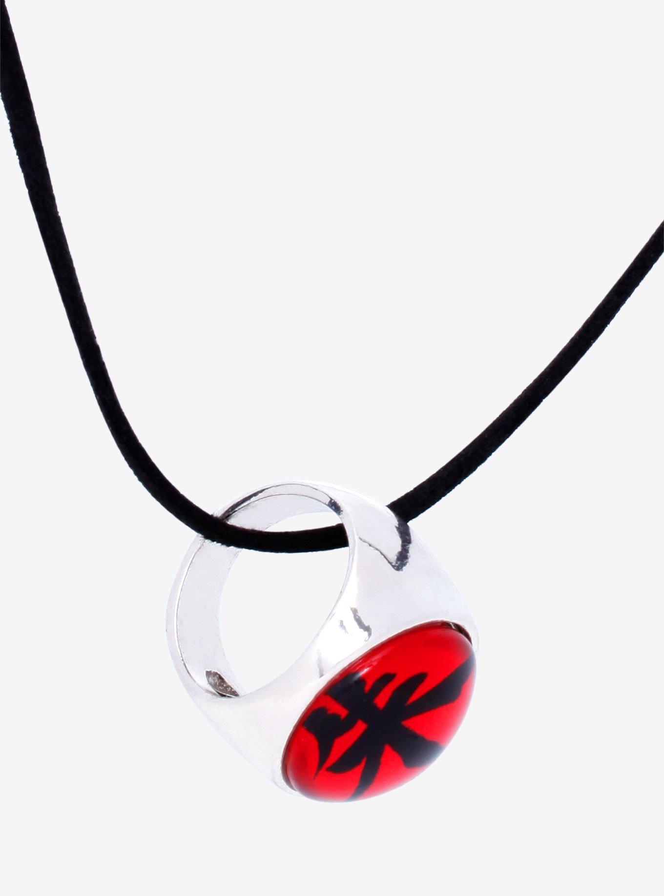 Naruto Shippuden Itachi Ring Necklace, , alternate