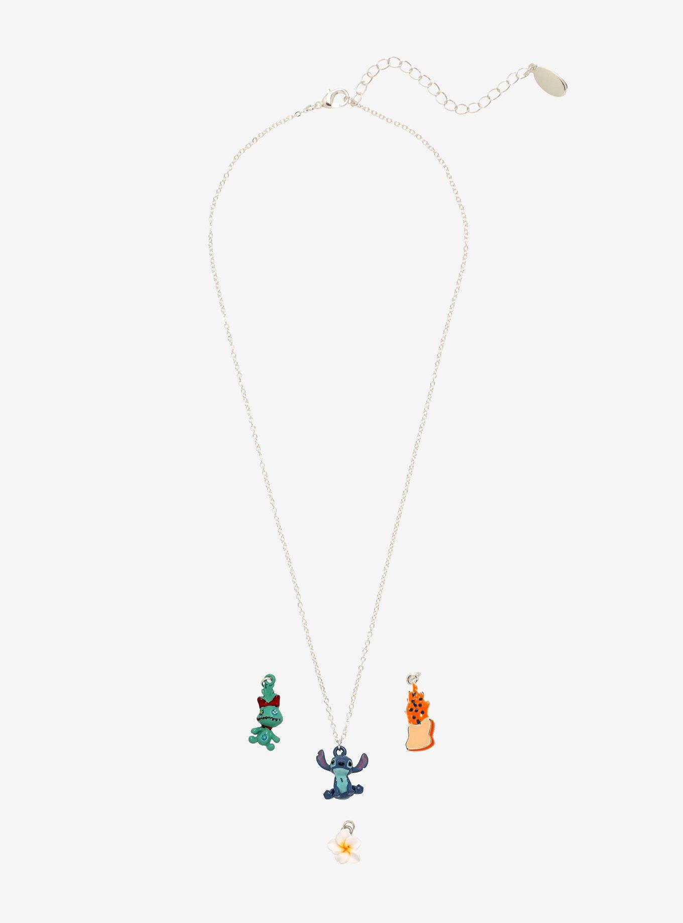 Disney Lilo & Stitch Interchangeable Charm Necklace, , alternate