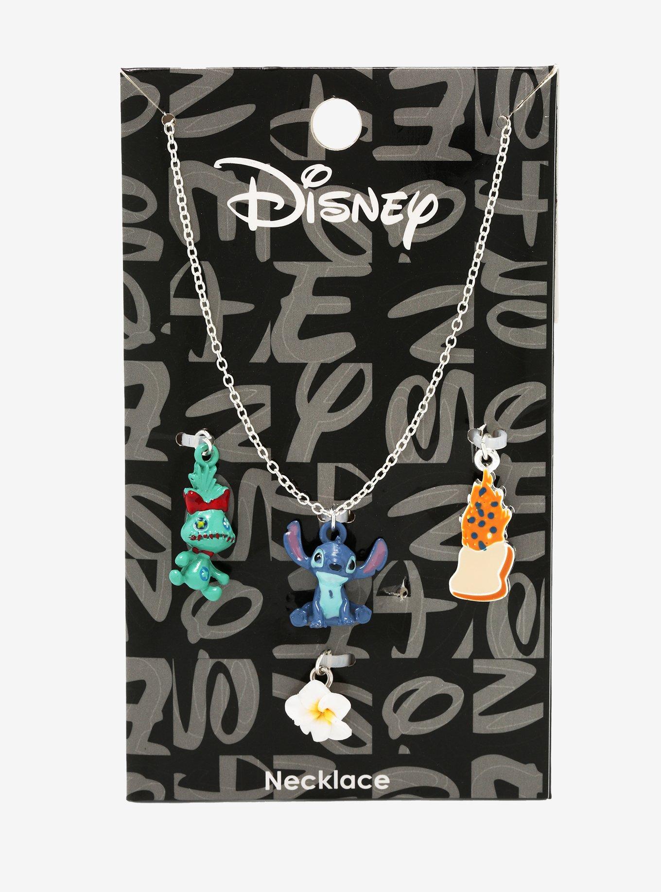Disney Lilo & Stitch Interchangeable Charm Necklace, , alternate