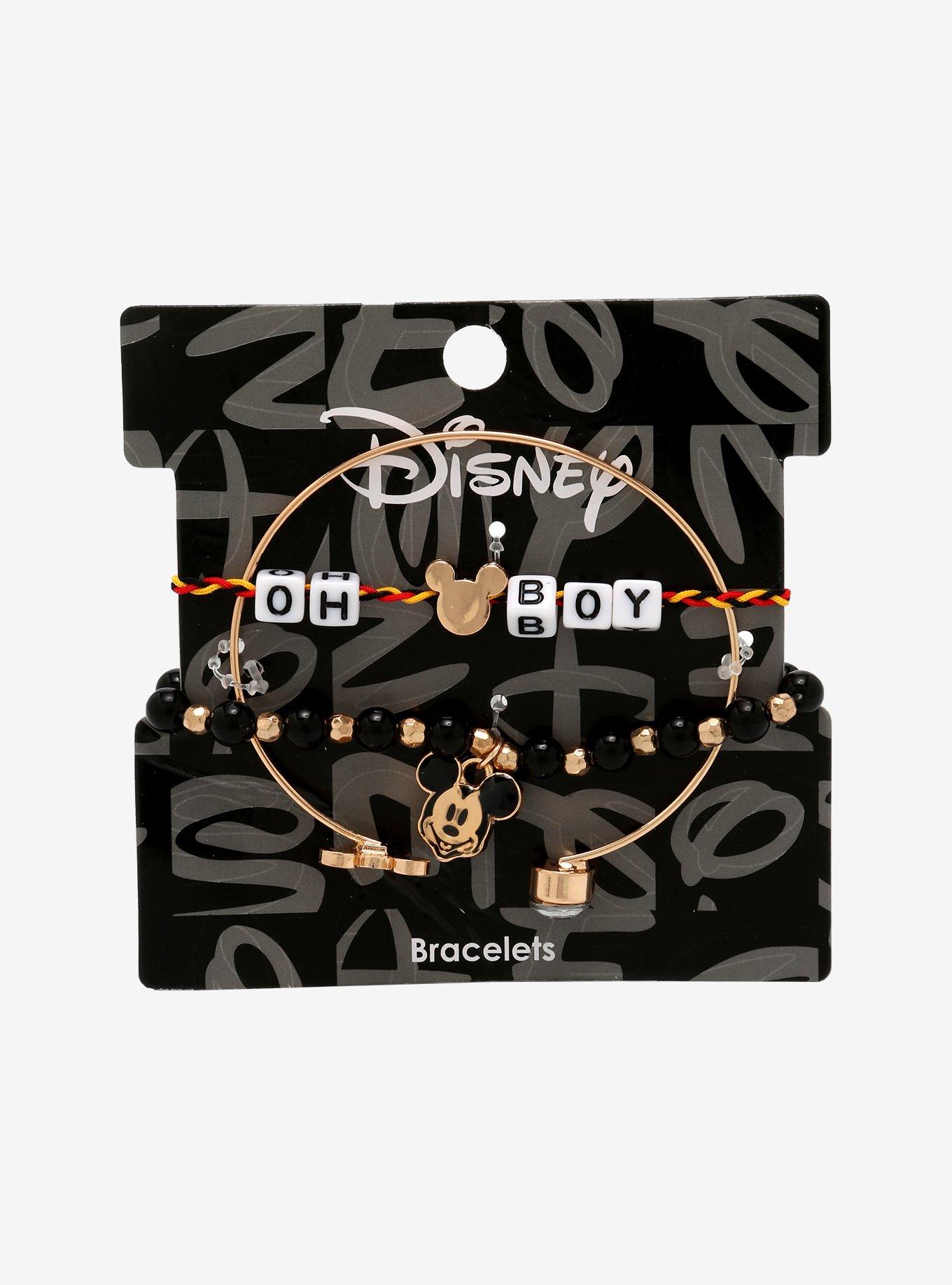 Disney Mickey Mouse Oh Boy Bracelet Set, , alternate