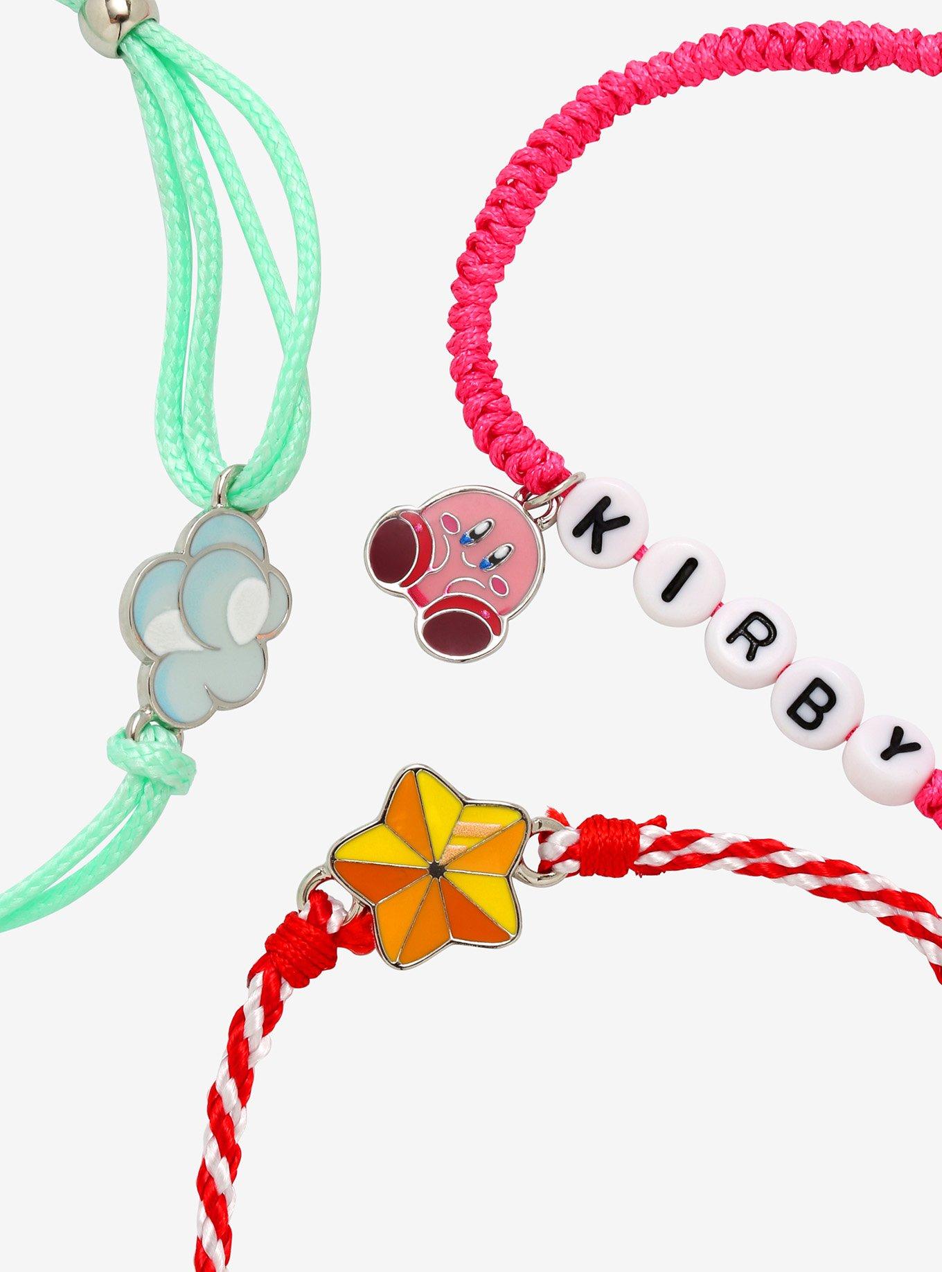 Kirby Icon Cord Bracelet Set, , alternate