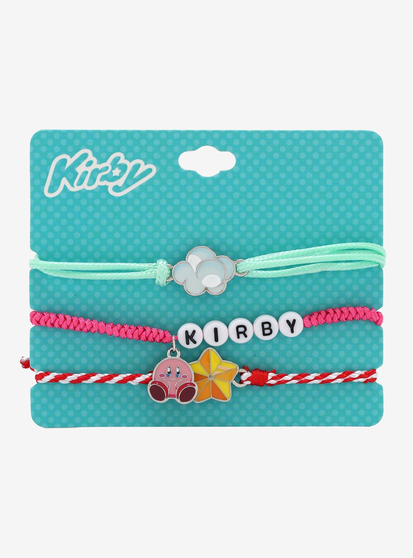 Kirby Icon Cord Bracelet Set, , alternate