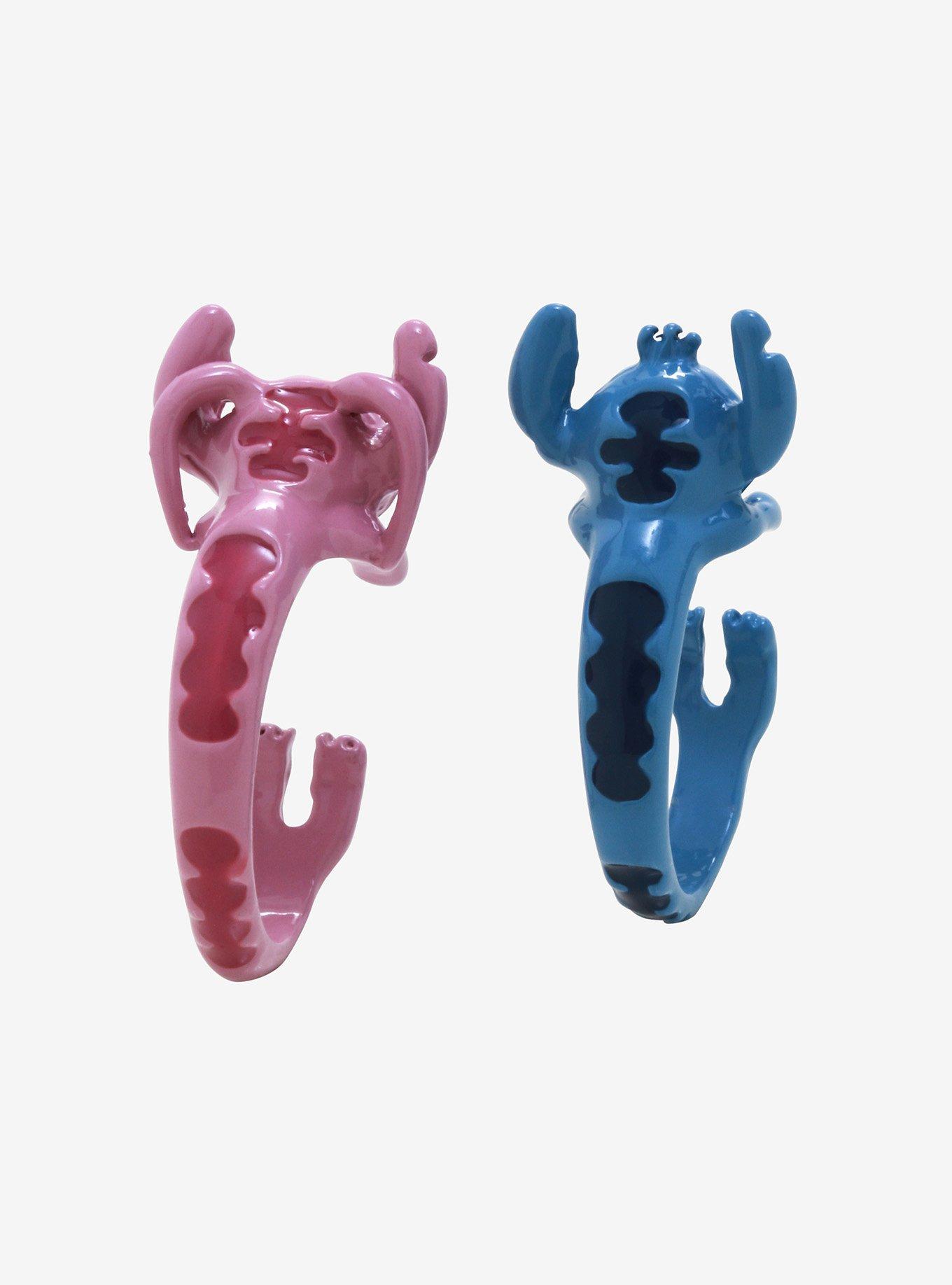 Disney Lilo & Stitch Angel & Stitch Wrap Ring Set, , alternate