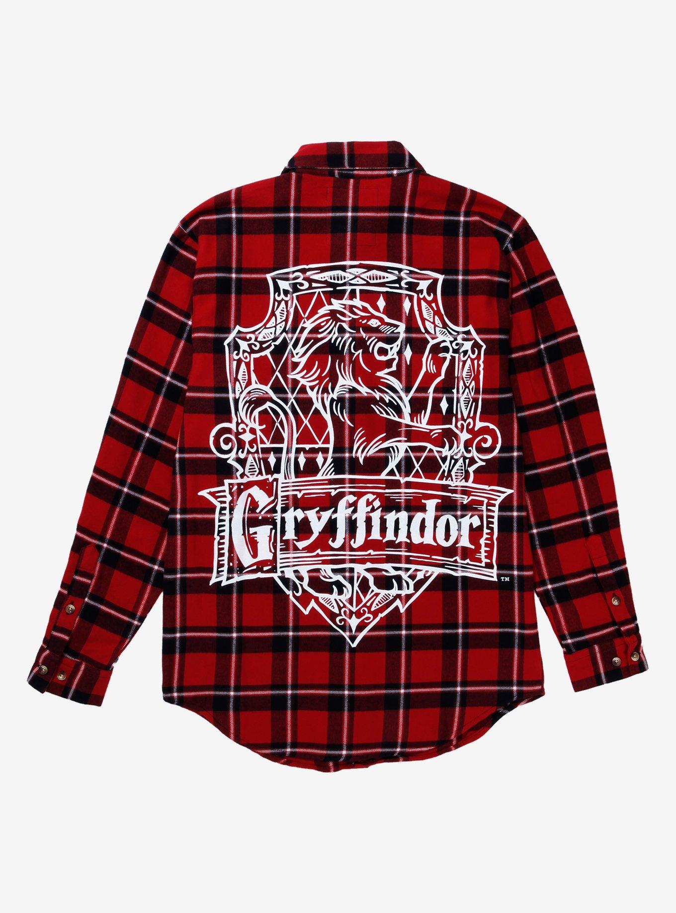 Cakeworthy Harry Potter Gryffindor Women's Flannel, RED, alternate