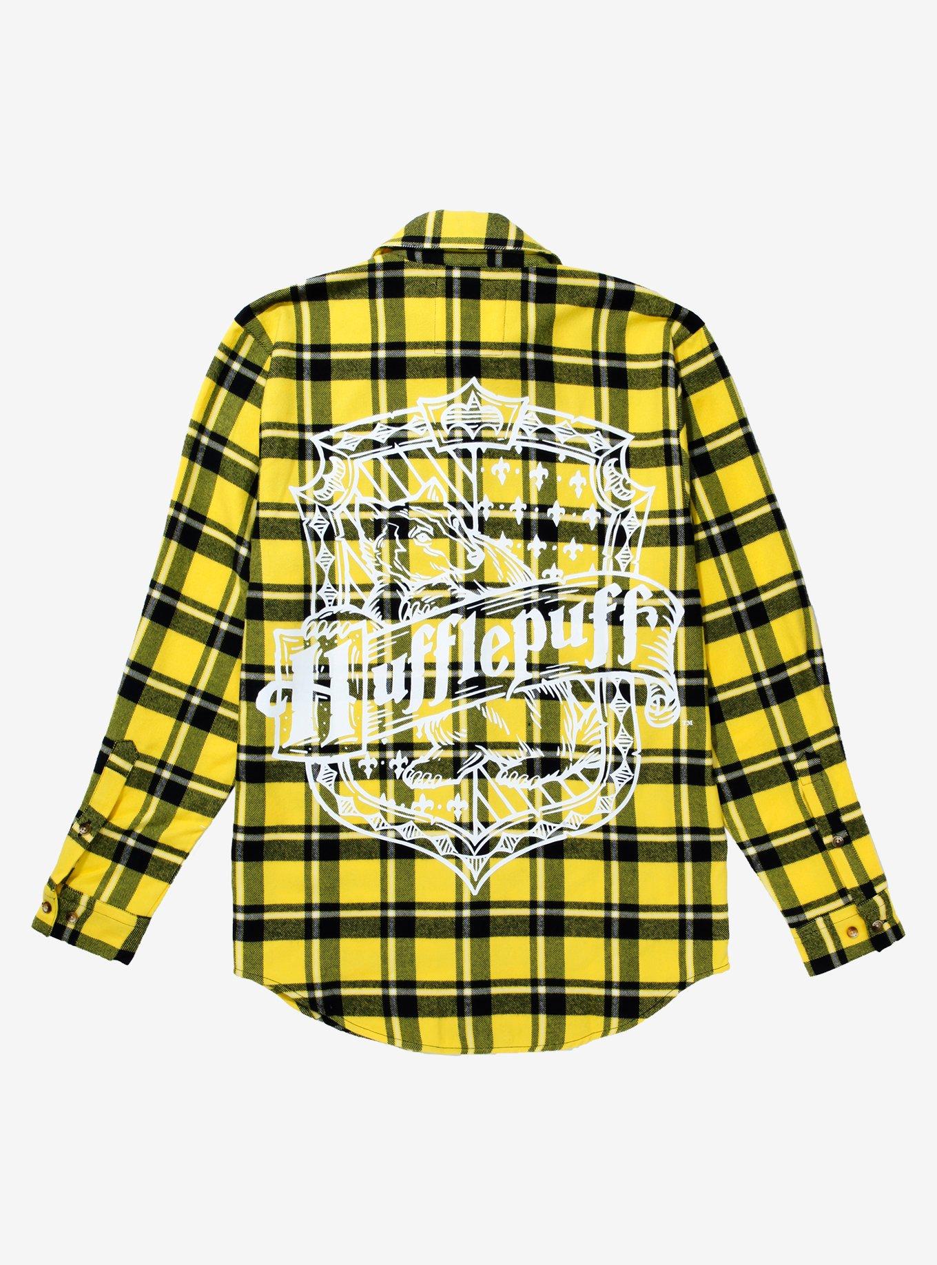 Cakeworthy Harry Potter Hufflepuff Women's Flannel, BLUE, alternate