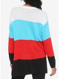 Disney The Sensational Six Embroidered Color-Block Sweater, MULTI, alternate