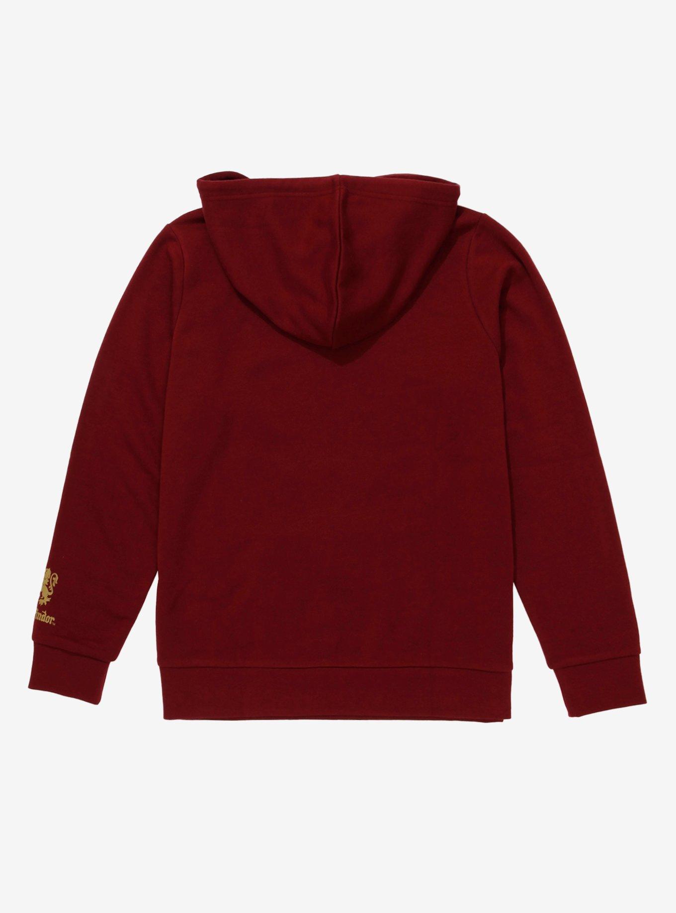 Harry Potter Ron Initial Hoodie Plus Size, MULTI, alternate