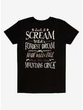 The Nightmare Before Christmas Jack Such A Scream Girls T-Shirt, MULTI, alternate
