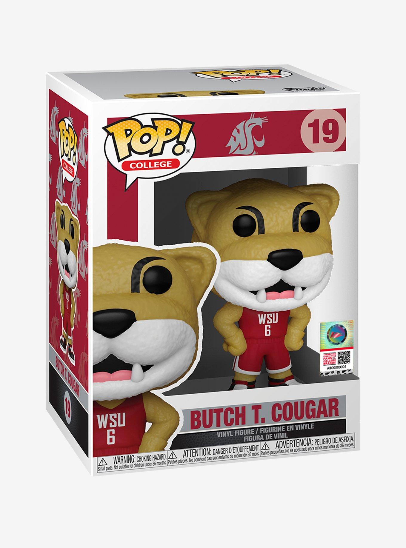 Funko Washington State University Pop! College Butch T. Cougar Vinyl Figure, , alternate