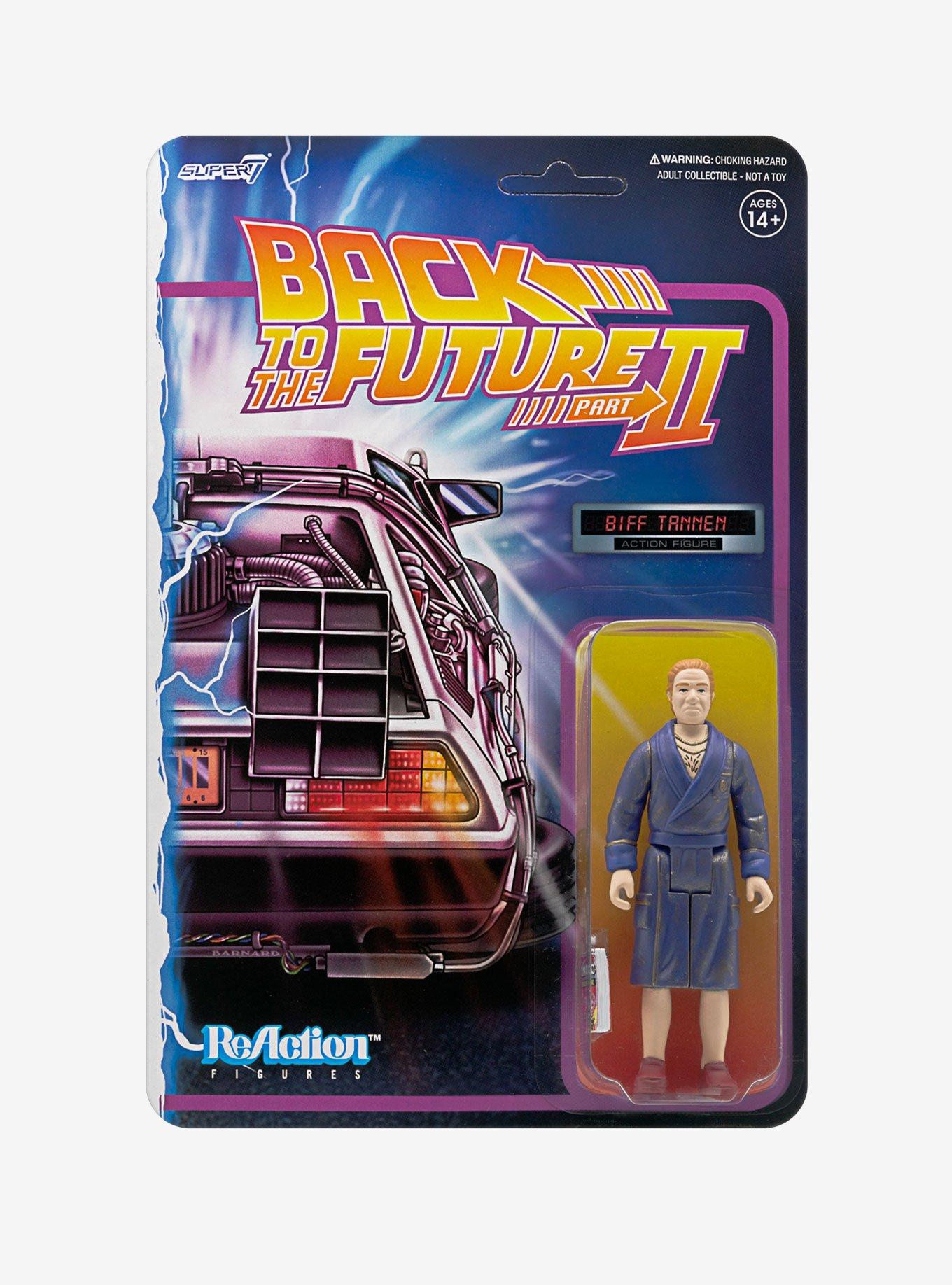 Super7 ReAction Back To The Future II Biff Tannen Bathrobe Collectible Action Figure, , alternate