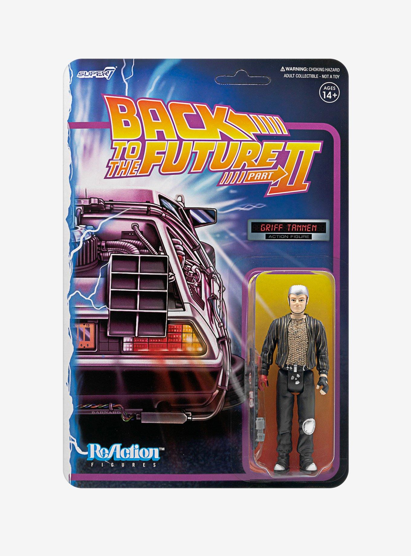 Super7 ReAction Back To The Future II Griff Tannen Collectible Action Figure, , alternate