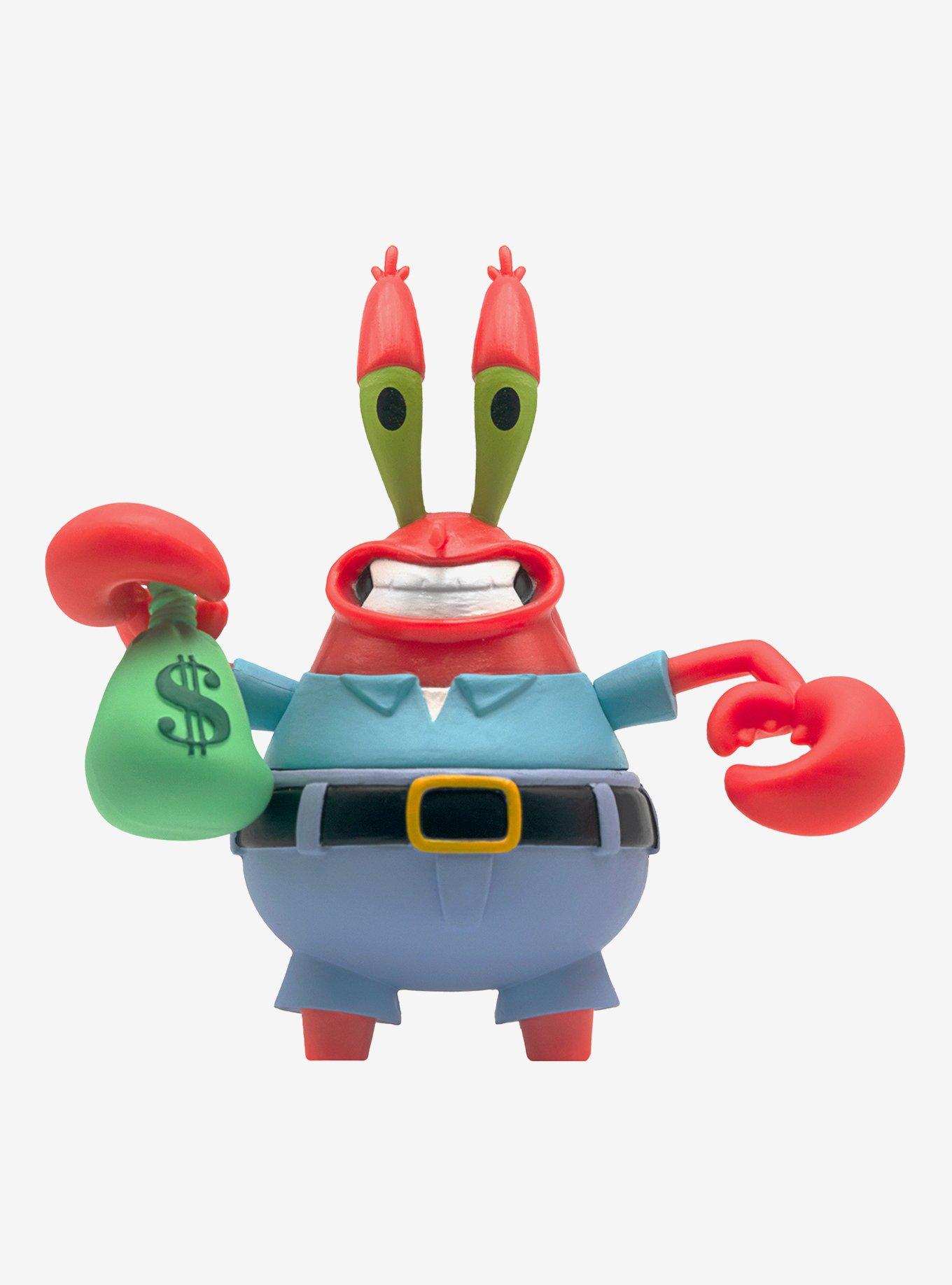 Super7 Reaction SpongeBob SquarePants Mr. Krabs Collectible Action Figure, , alternate