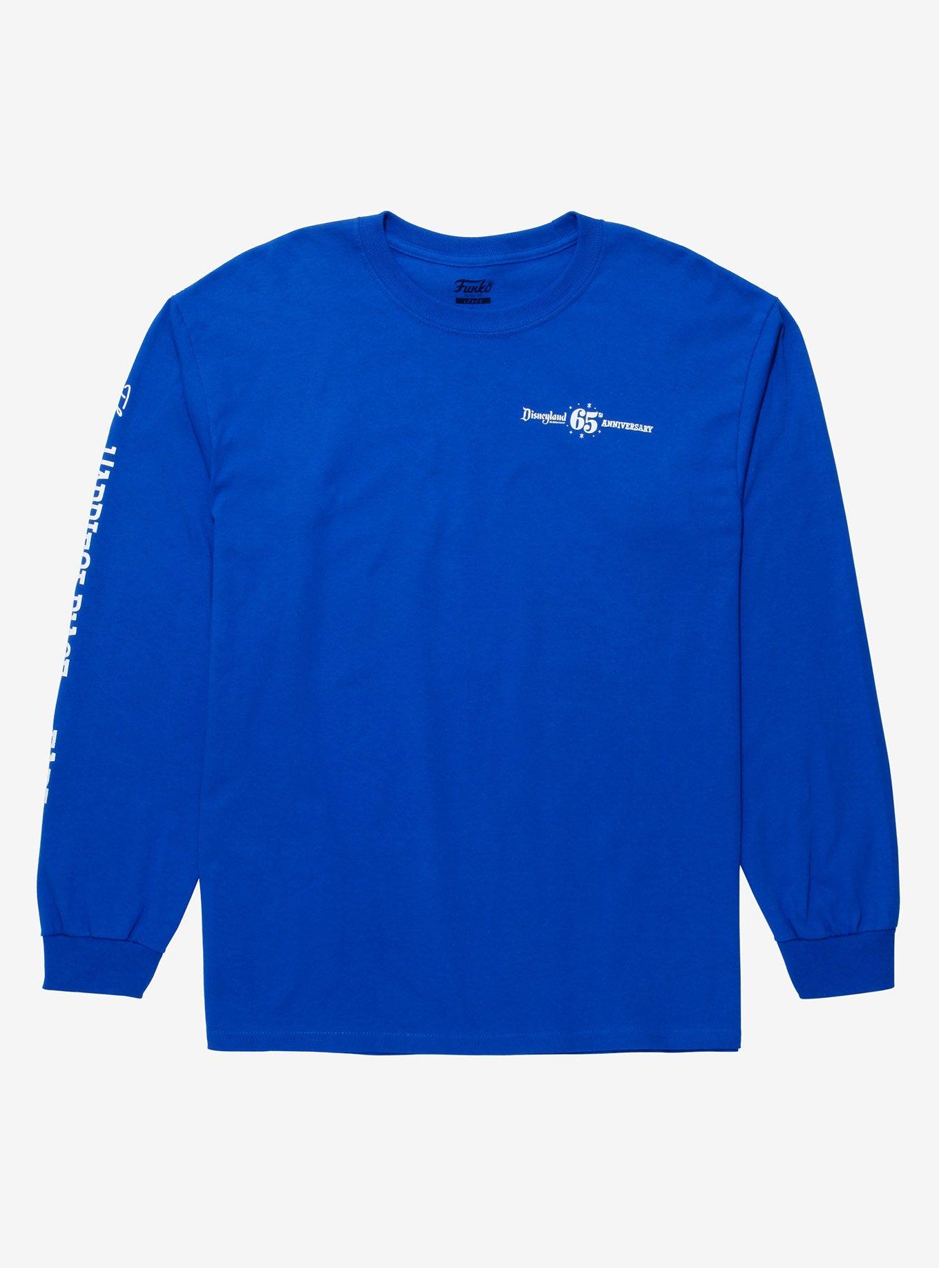 Funko Disneyland 65th Anniversary Map Long Sleeve T-Shirt - BoxLunch Exclusive, ROYAL, alternate