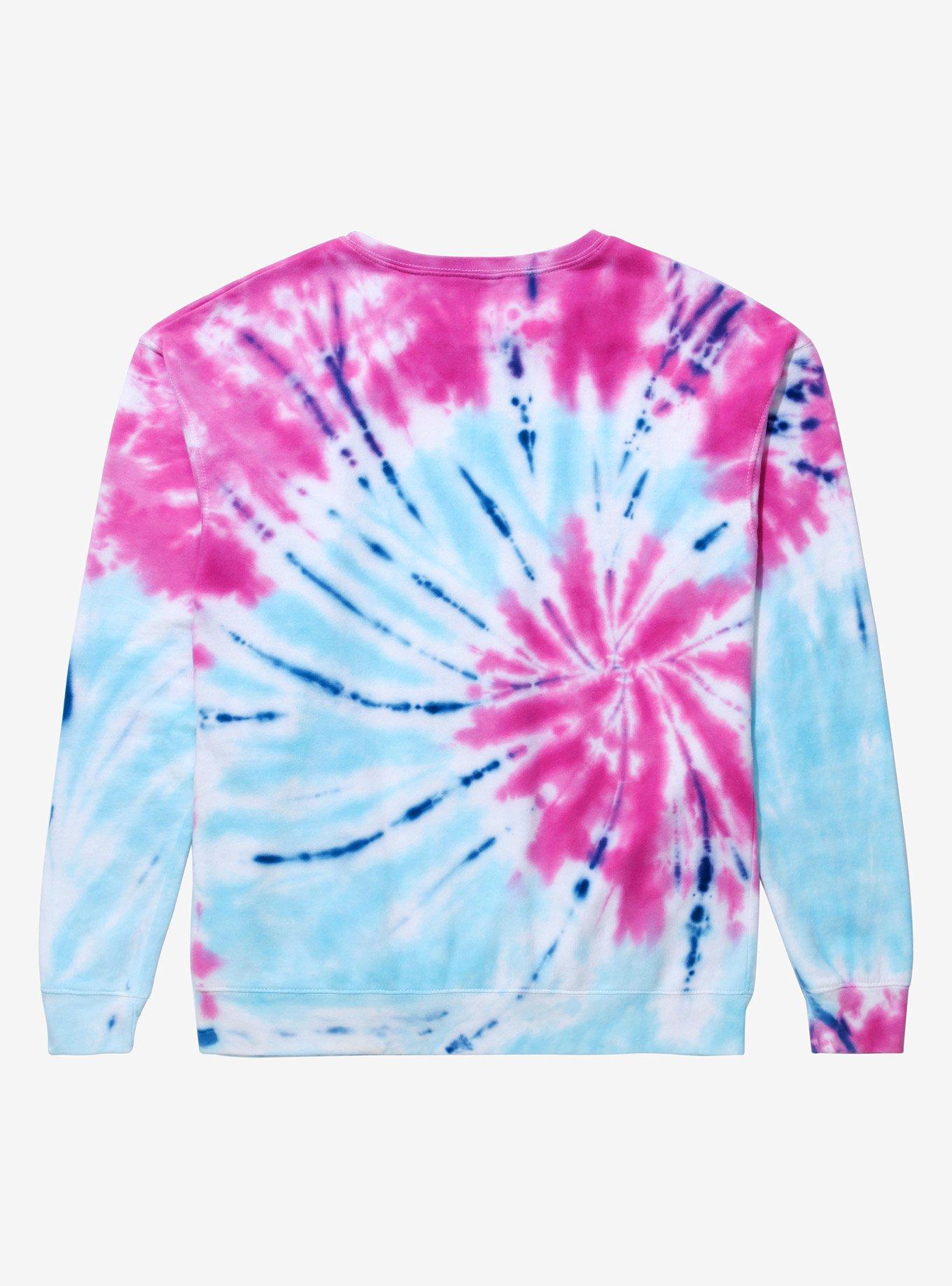 The Simpsons Bart Brain Freeze Tie-Dye Crewneck - BoxLunch Exclusive, TIE DYE, alternate