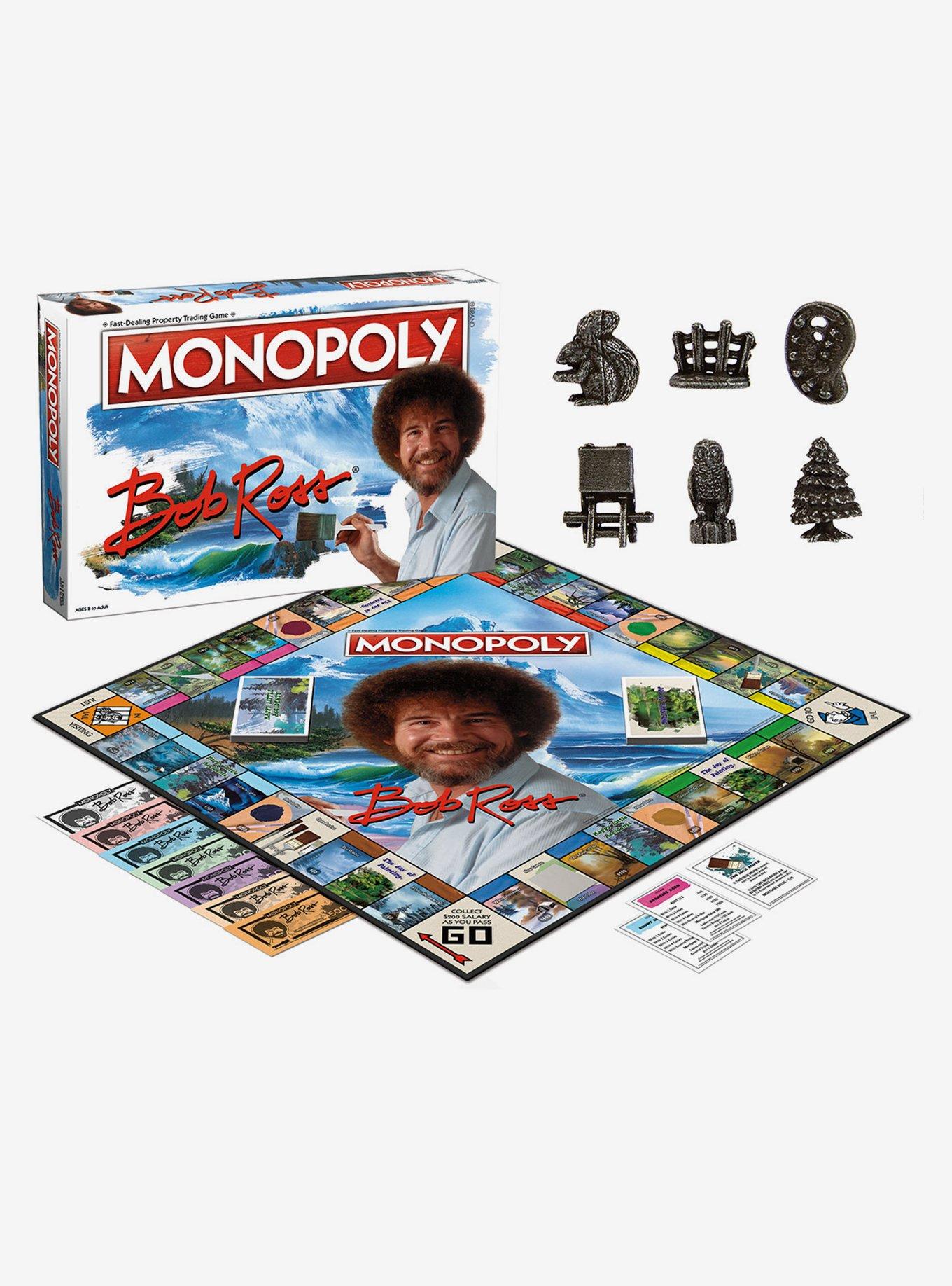 Bob Ross Edition Monopoly Board Game, , alternate