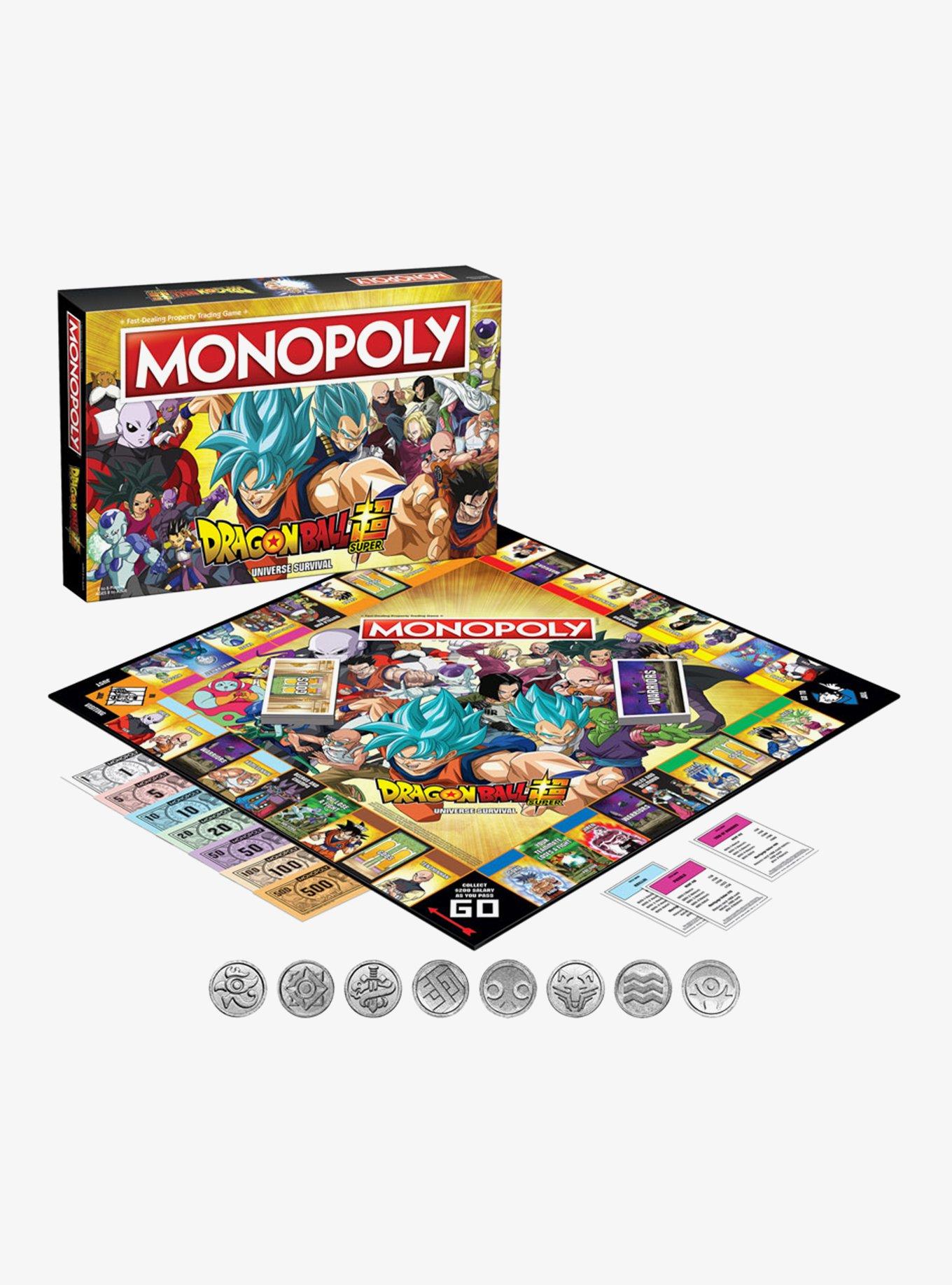 Dragon Ball Super Edition Monopoly Board Game, , alternate