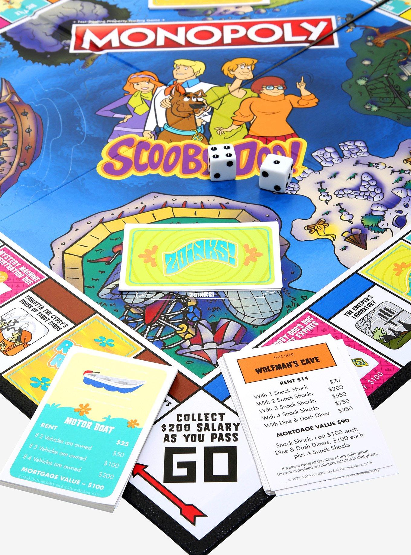 Scooby-Doo Edition Monopoly Board Game, , alternate