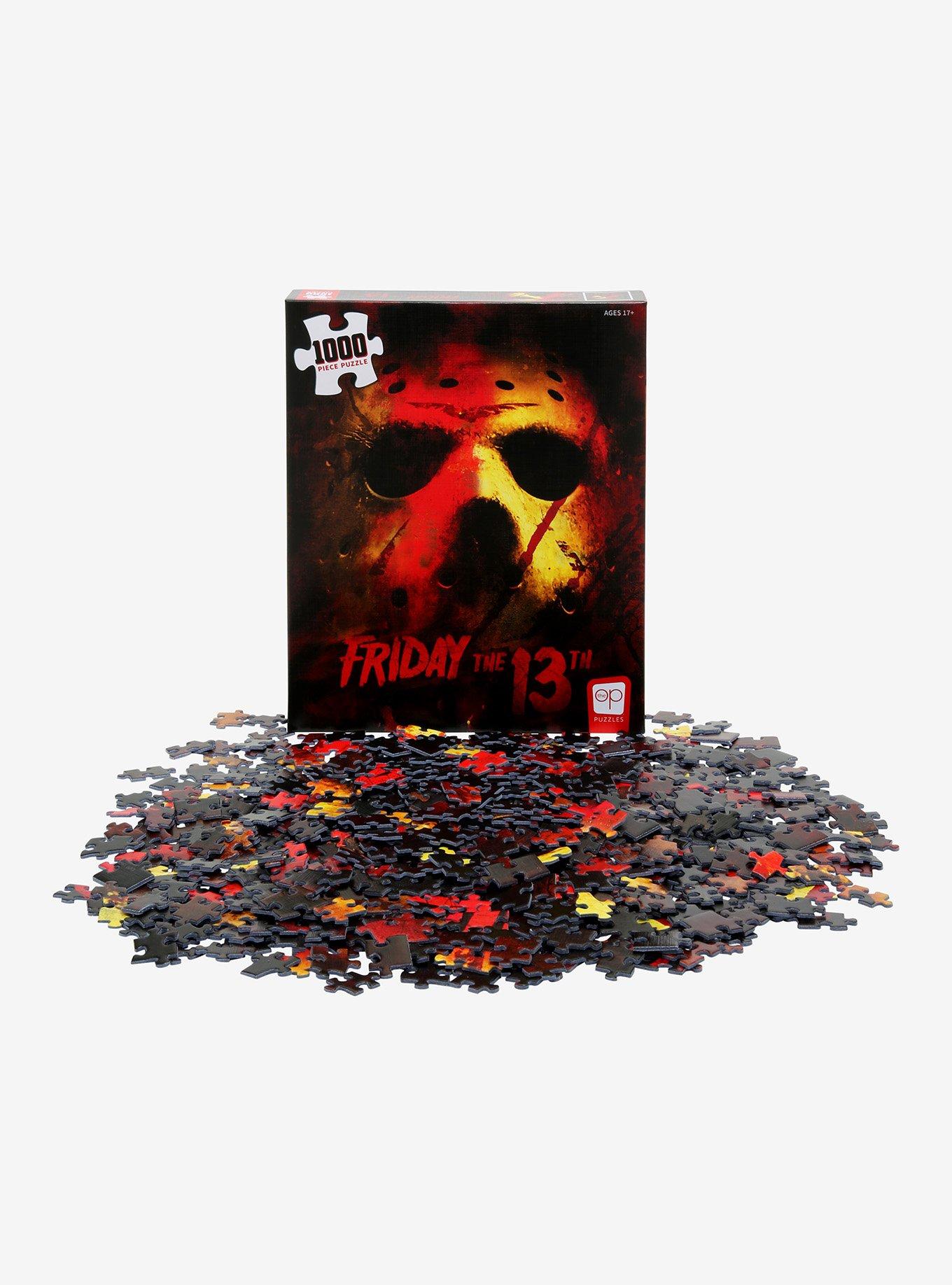 Friday The 13th Jason Mask Puzzle, , alternate