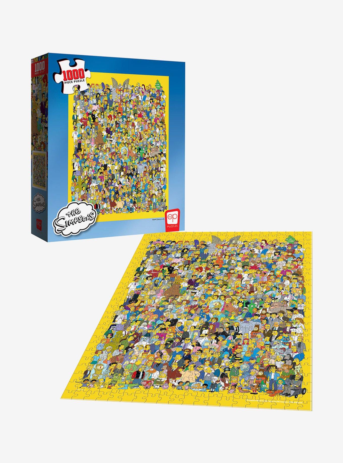 The Simpsons Characters Puzzle, , alternate
