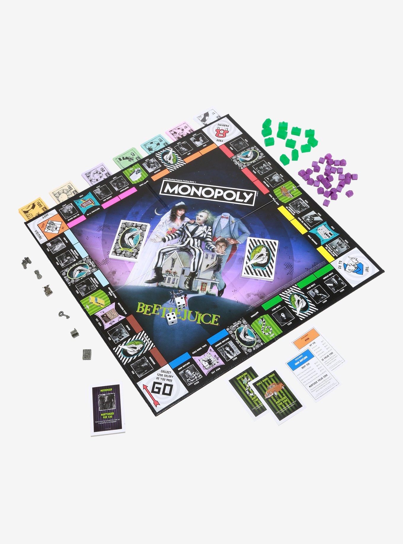 Beetlejuice Edition Monopoly Board Game, , alternate