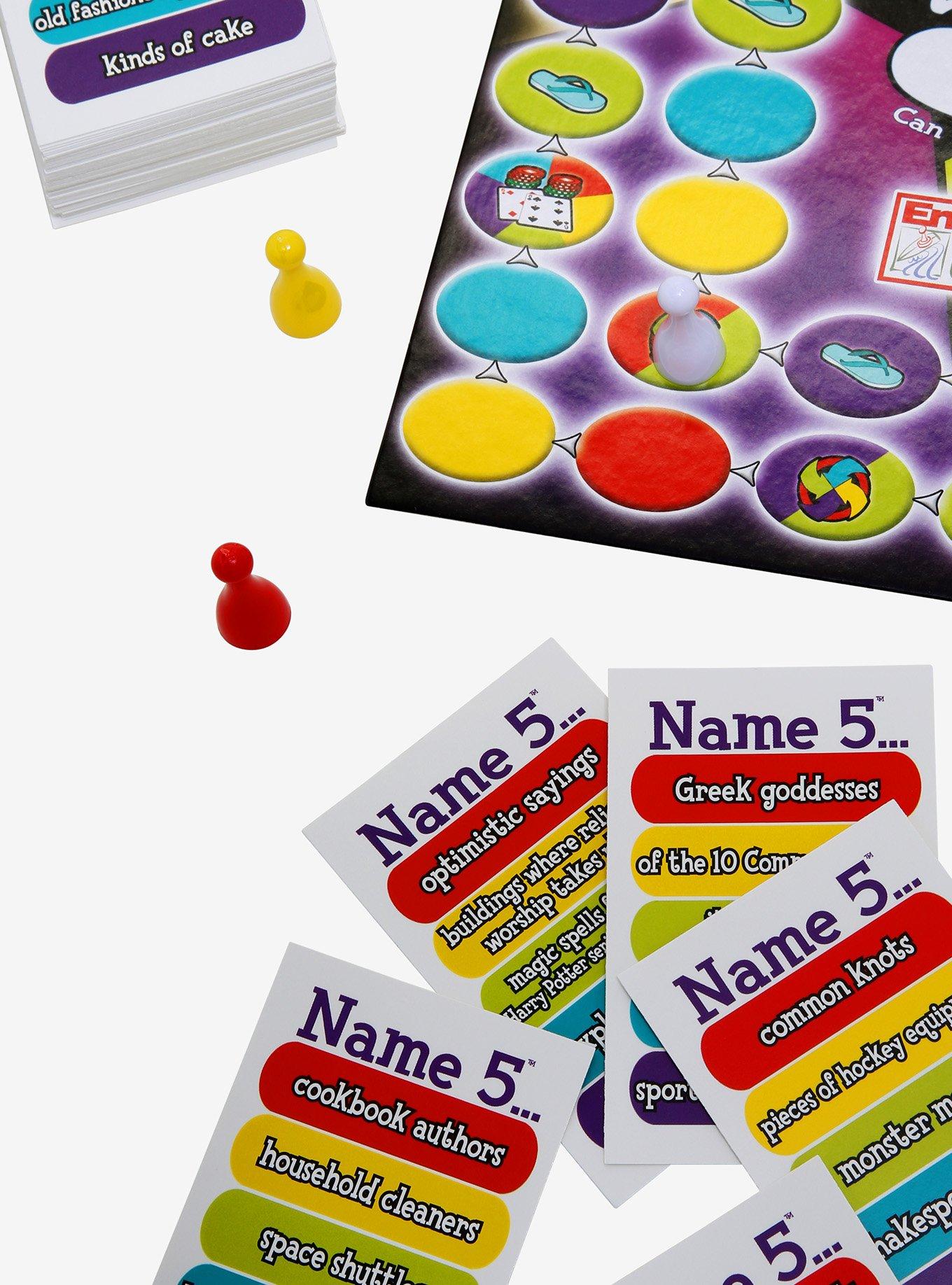 Name 5 Card Game, , alternate