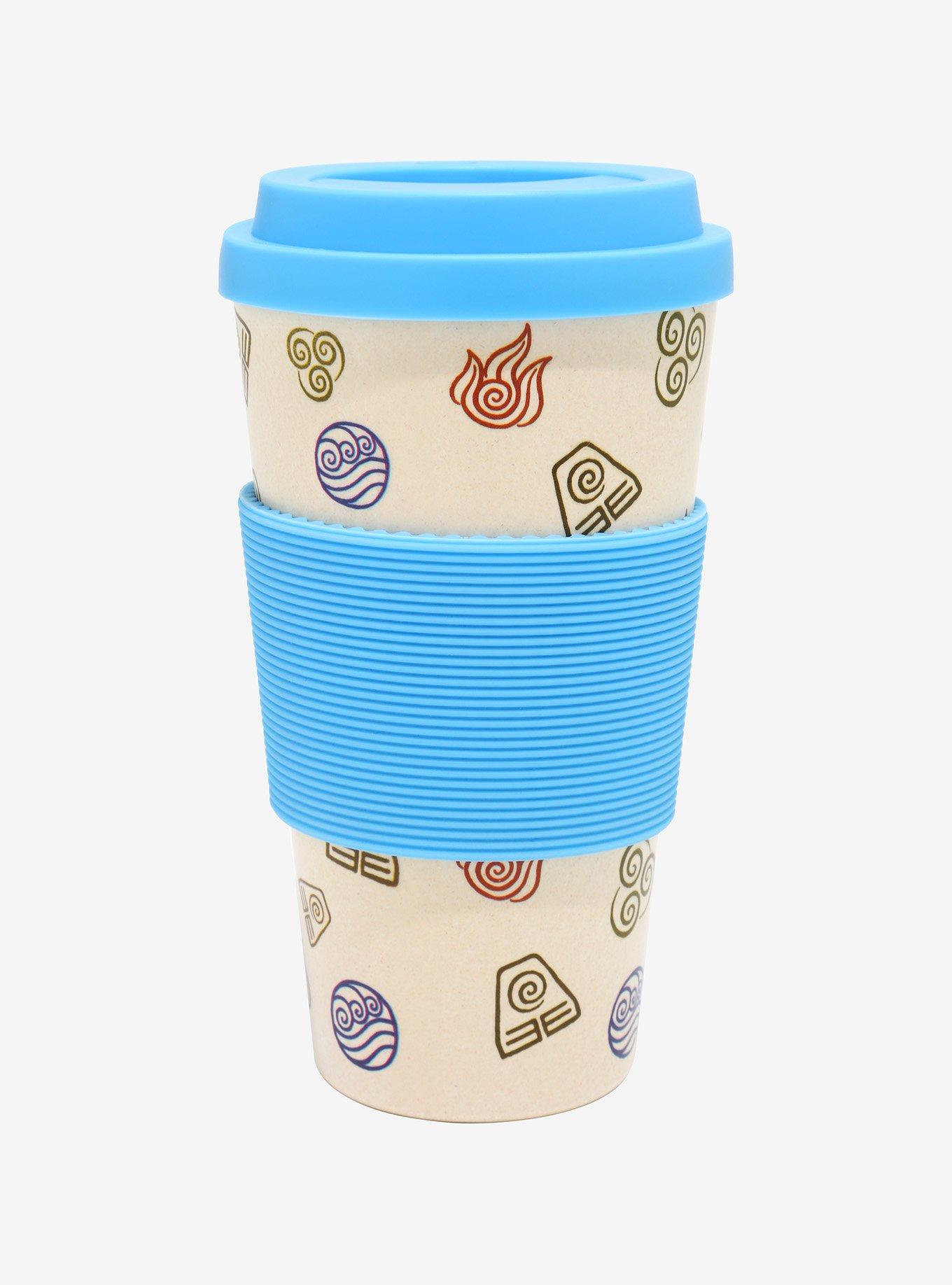 Avatar: The Last Airbender Element Symbols Bamboo Travel Mug, , alternate