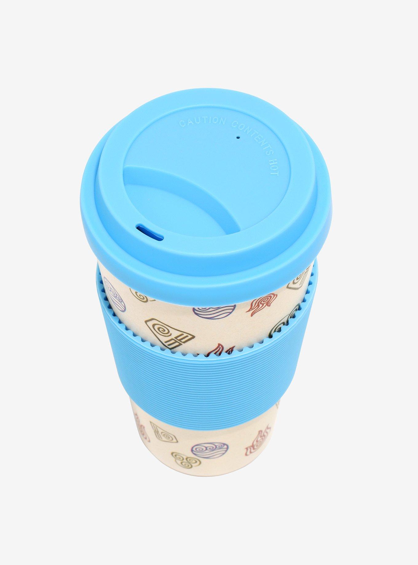 Avatar: The Last Airbender Element Symbols Bamboo Travel Mug, , alternate