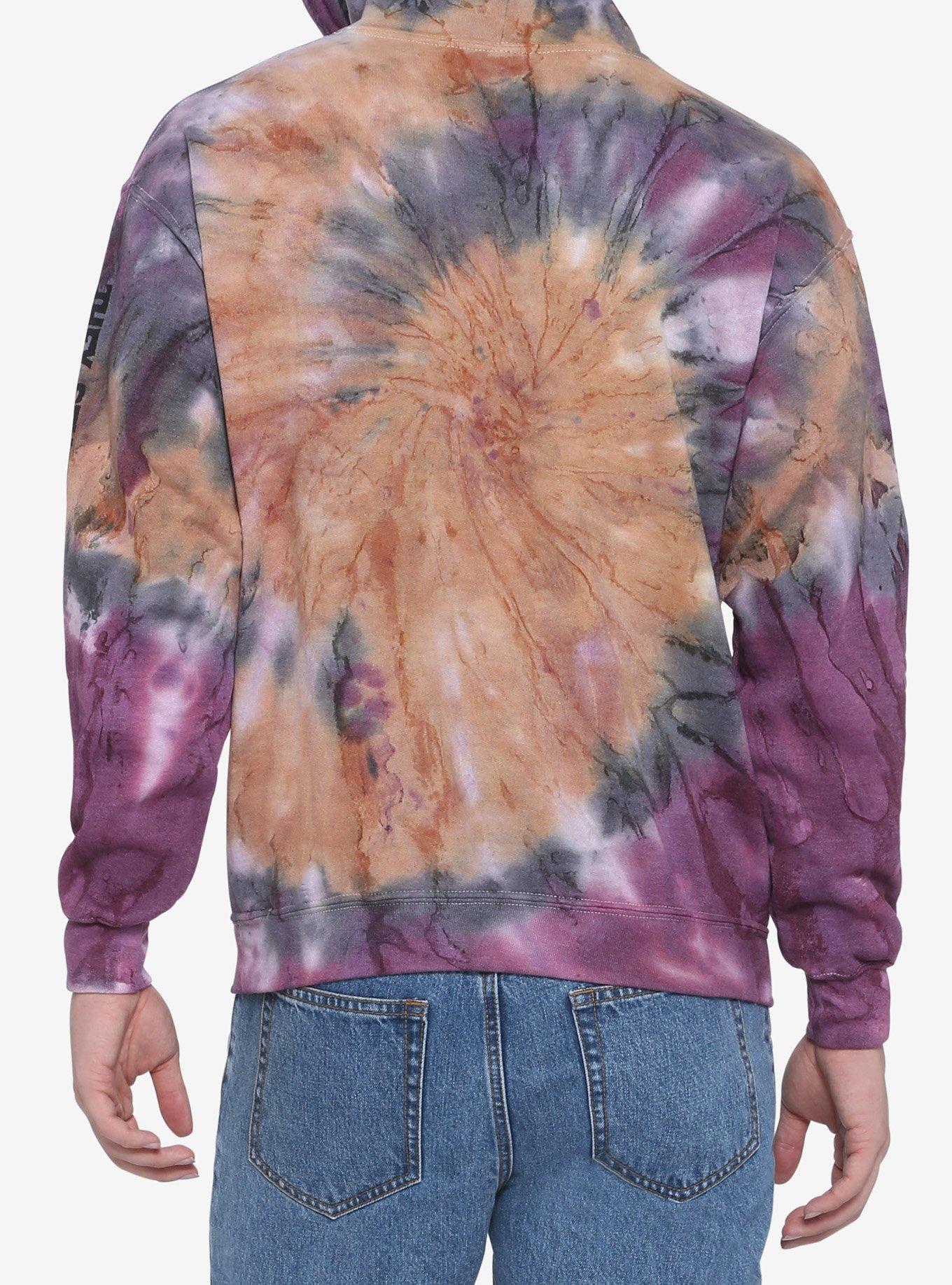 Freddy's Dead: The Final Nightmare Colorful Tie-Dye Hoodie, MULTI, alternate