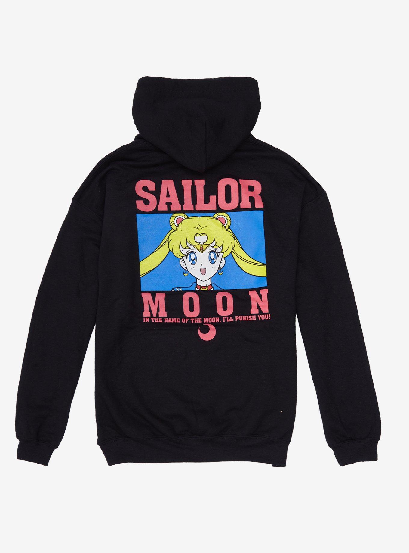 Sailor Moon In The Name Of The Moon Hoodie, MULTI, alternate