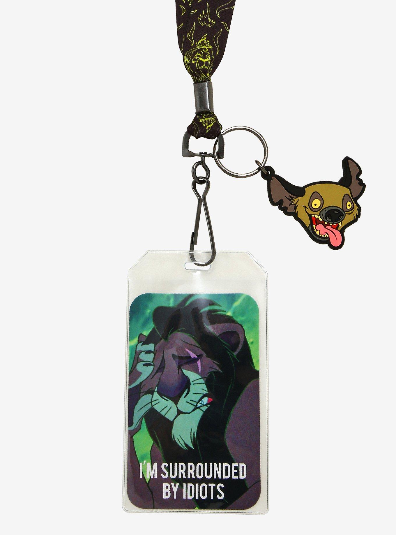 Loungefly Disney The Lion King Scar Lanyard, , alternate
