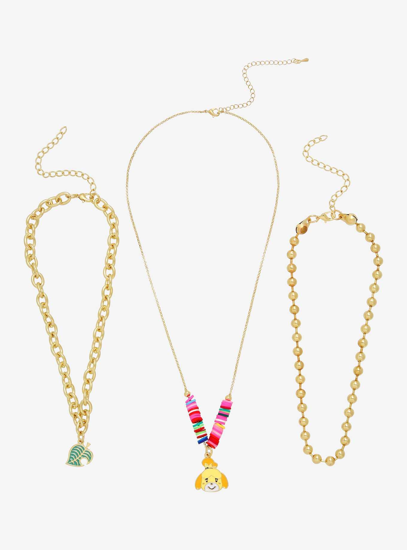Animal Crossing: New Horizons Isabelle Necklace & Choker Set, , hi-res