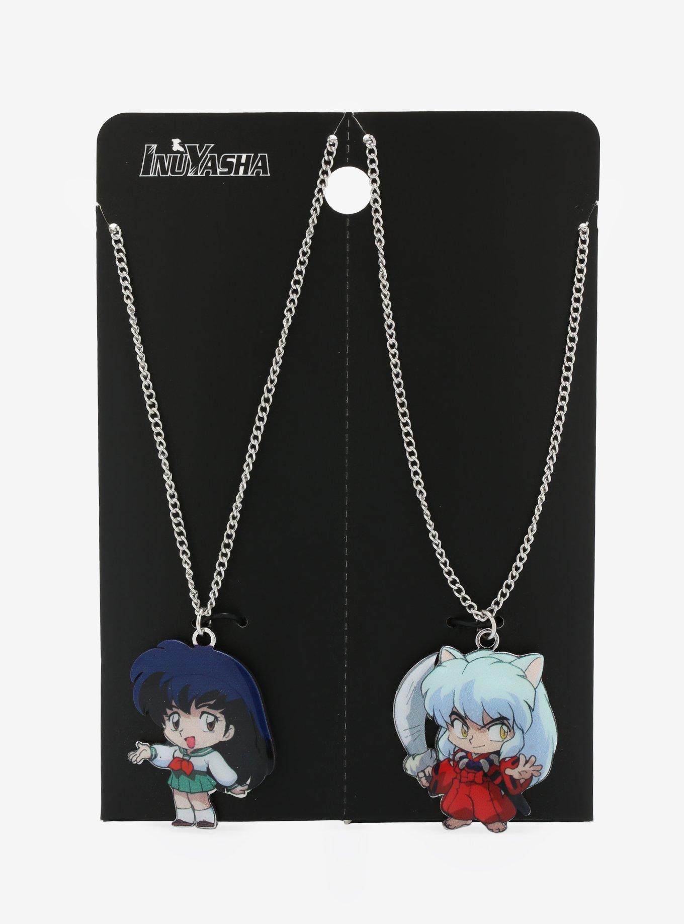 InuYasha Kagome & InuYasha Best Friend Necklace Set, , alternate