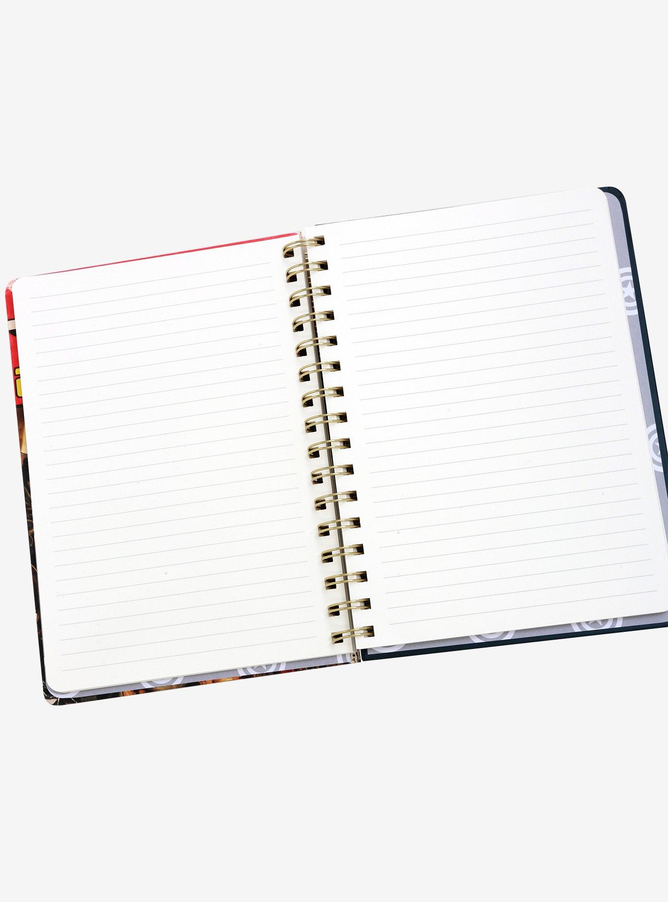 Marvel Captain America Comic Spiral Notebook, , alternate
