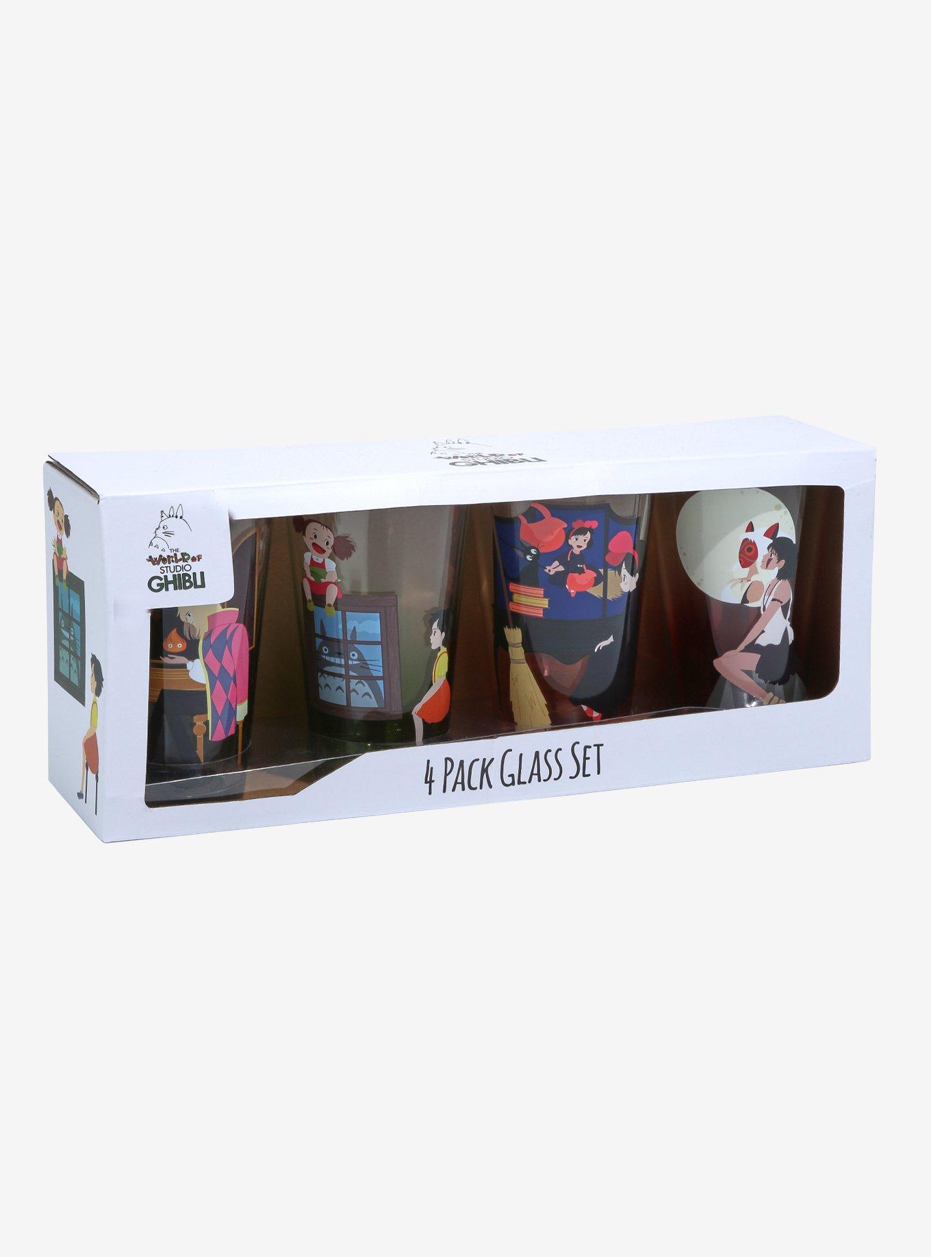 Studio Ghibli Classic Character Portrait Pint Glass Set - BoxLunch Exclusive, , alternate