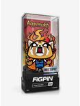 FiGPiN Aggretsuko Rage Flame Collectible Enamel Pin Hot Topic Exclusive, , alternate