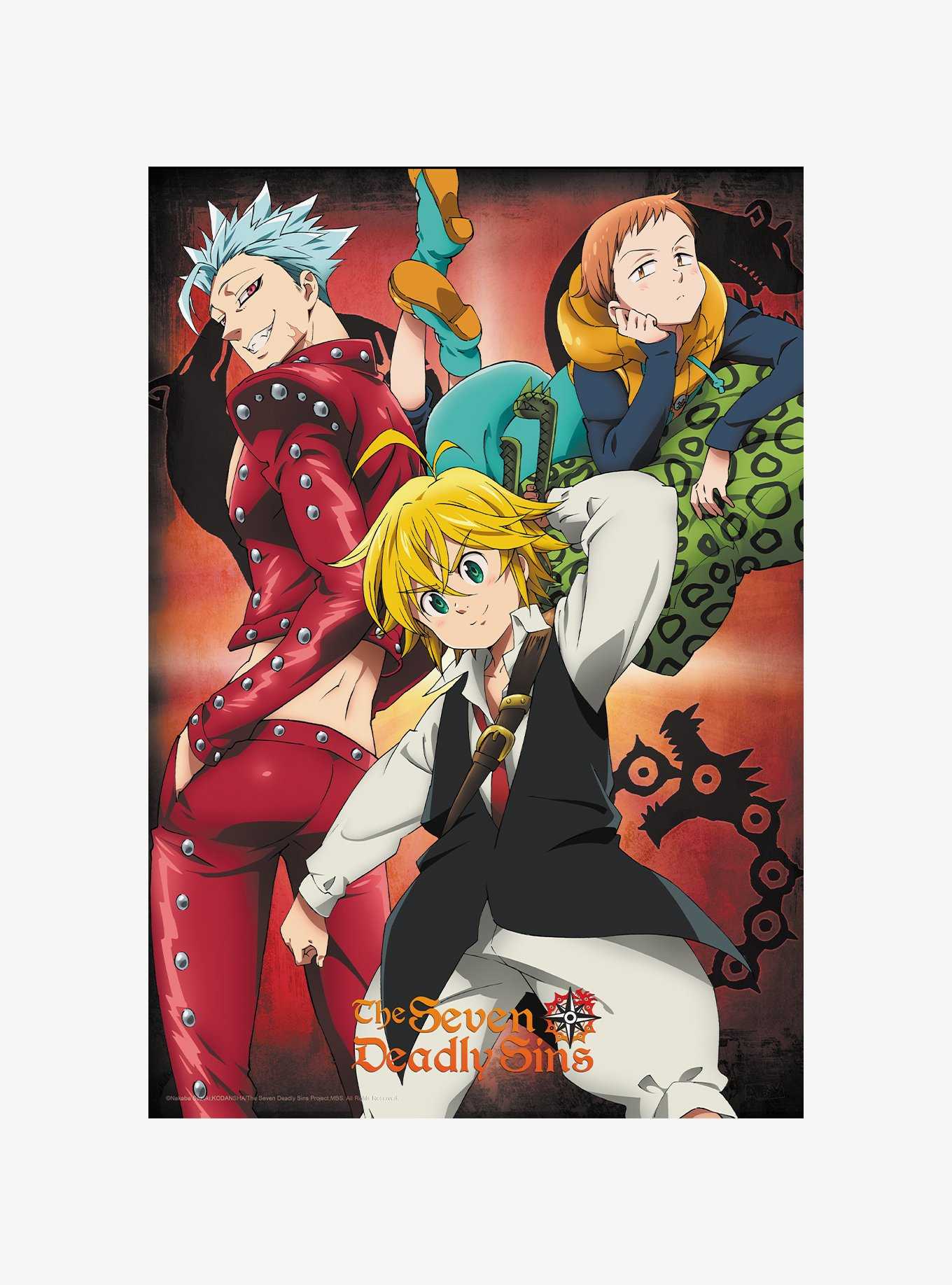 The Seven Deadly Sins Sins Mini Poster Pack, , hi-res