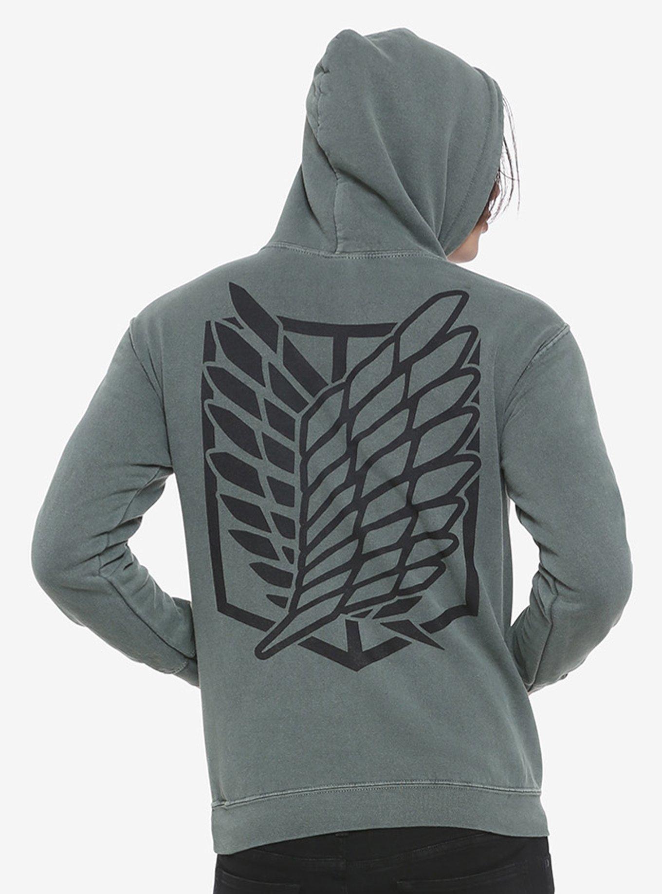 Attack On Titan Scout Regiment Hoodie, , alternate