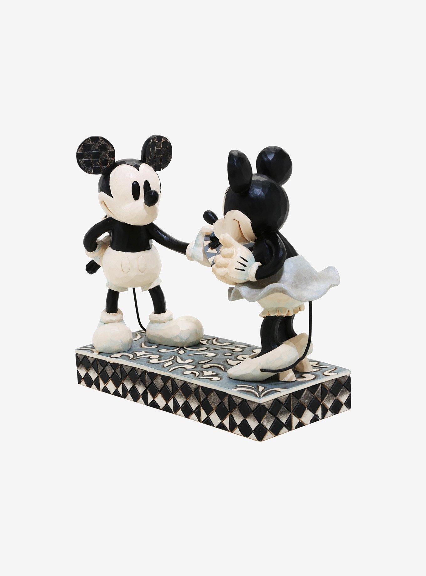 Disney Mickey Mouse & Minnie Mouse Jim Shore Real Sweetheart Figurine, , alternate