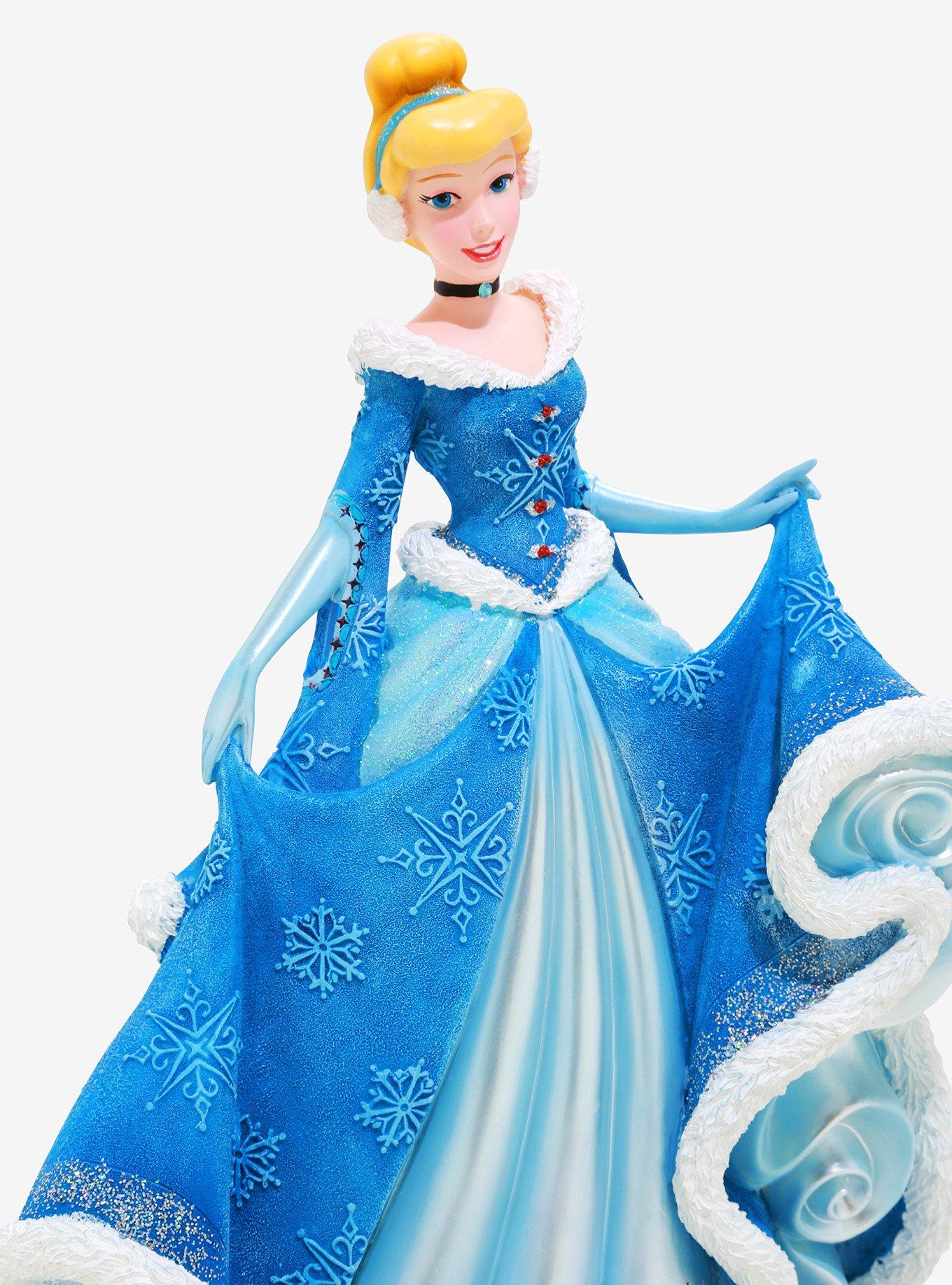 Disney Cinderella Holiday Cinderella With Jaq & Gus Gus Couture De Force Figurine, , alternate