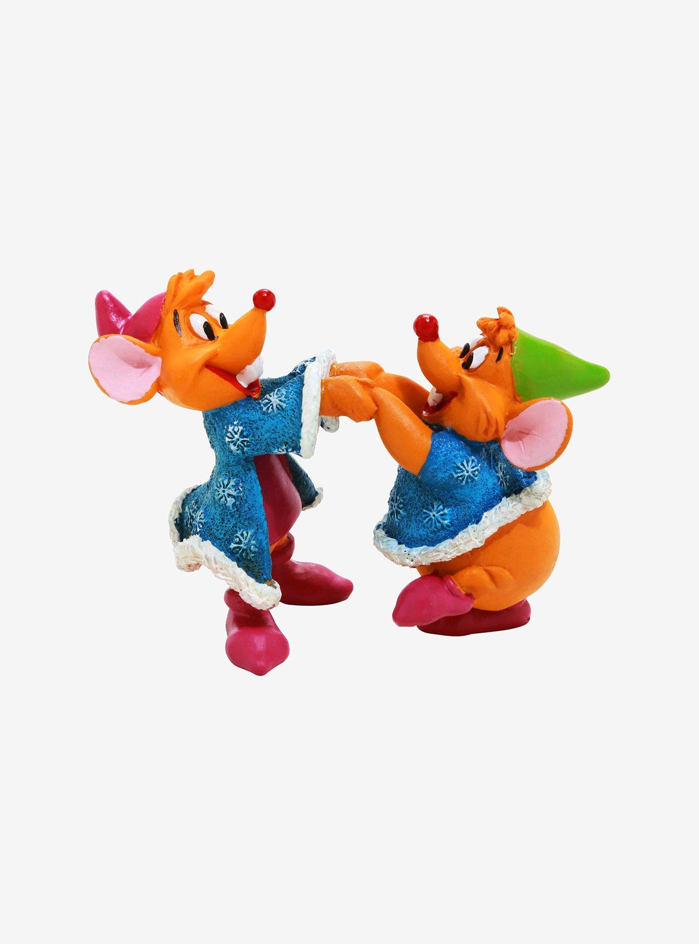 Disney Cinderella Holiday Cinderella With Jaq & Gus Gus Couture De Force Figurine, , alternate