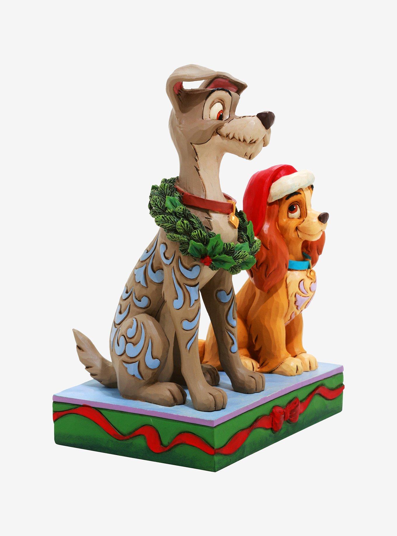 Disney Lady And The Tramp Jim Shore Decked Out Dogs Figurine, , alternate