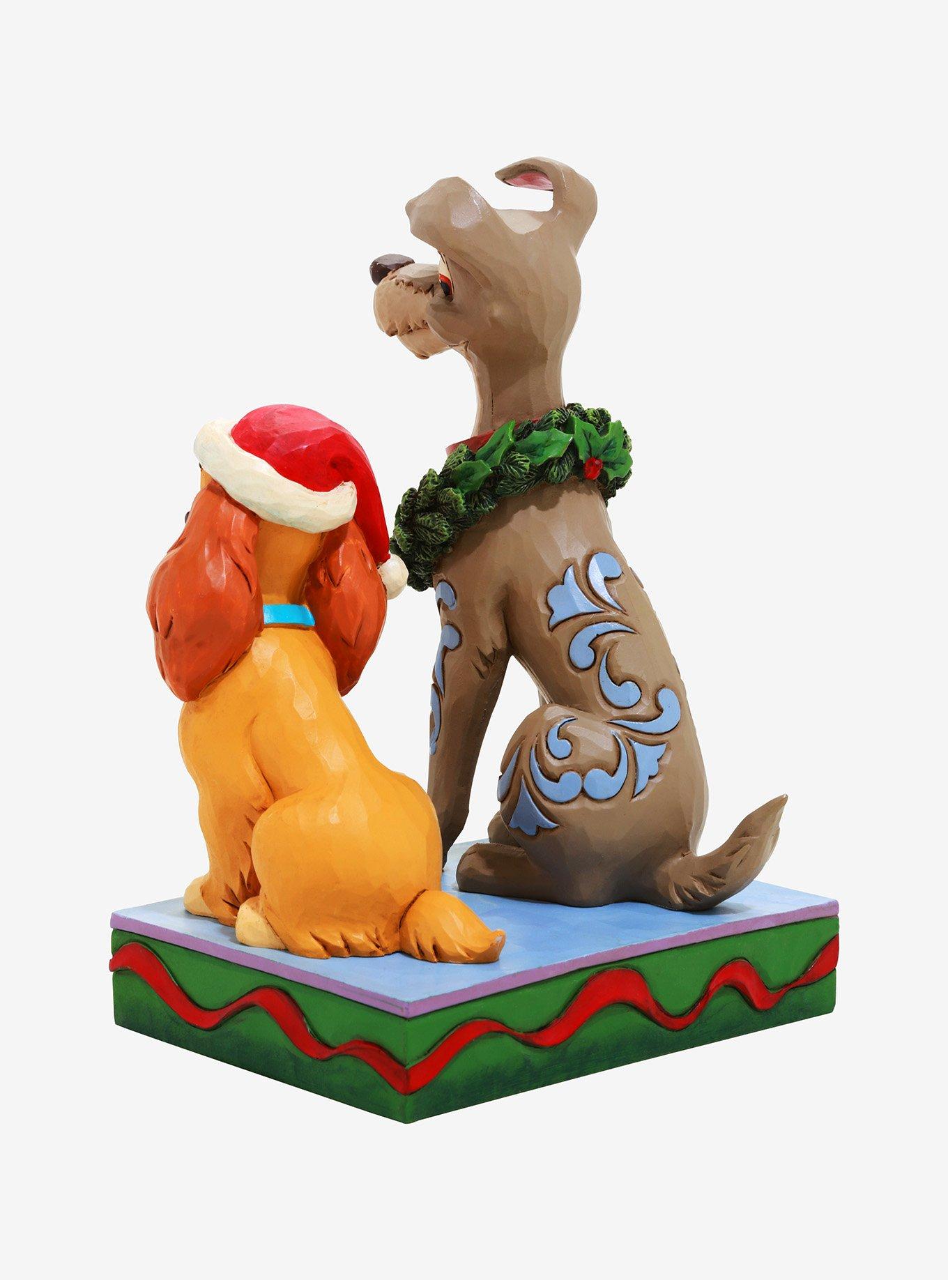 Disney Lady And The Tramp Jim Shore Decked Out Dogs Figurine, , alternate