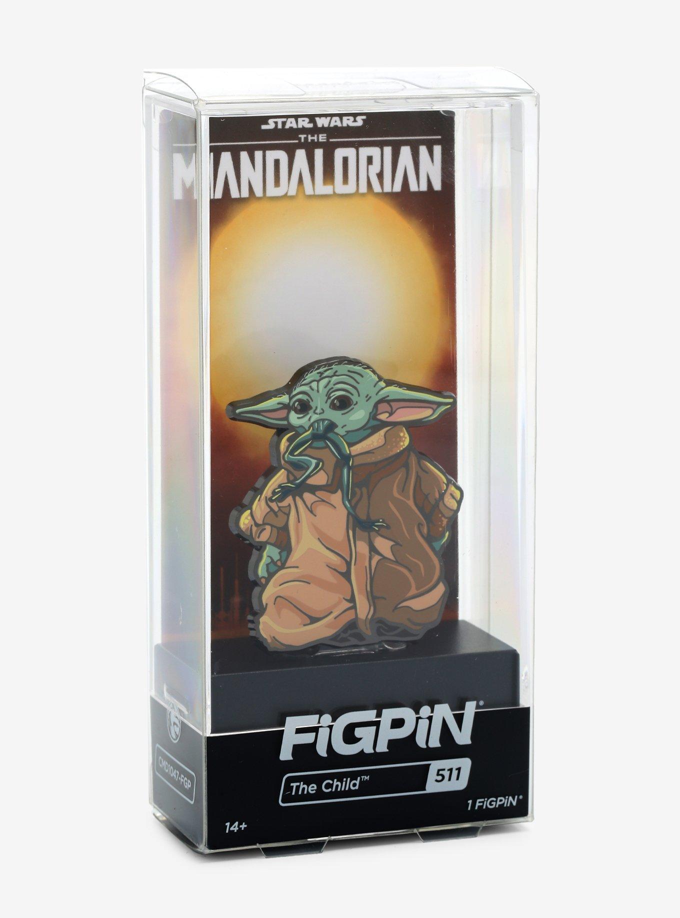 FiGPiN Star Wars The Mandalorian The Child with Frog Legs Enamel Pin - BoxLunch Exclusive, , alternate