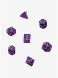 Chessex Borealis Royal Purple With Gold Polyhedral Dice Set, , alternate