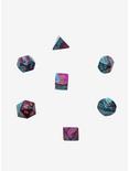 Chessex Gemini Purple & Teal With Gold Polyhedral Dice Set, , alternate