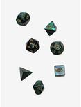 Chessex Jade & Gold Polyhedral Dice Set, , alternate