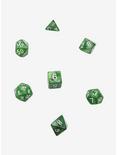 Oakie Doakie Dice Marble Green Polyhedral Dice Set, , alternate