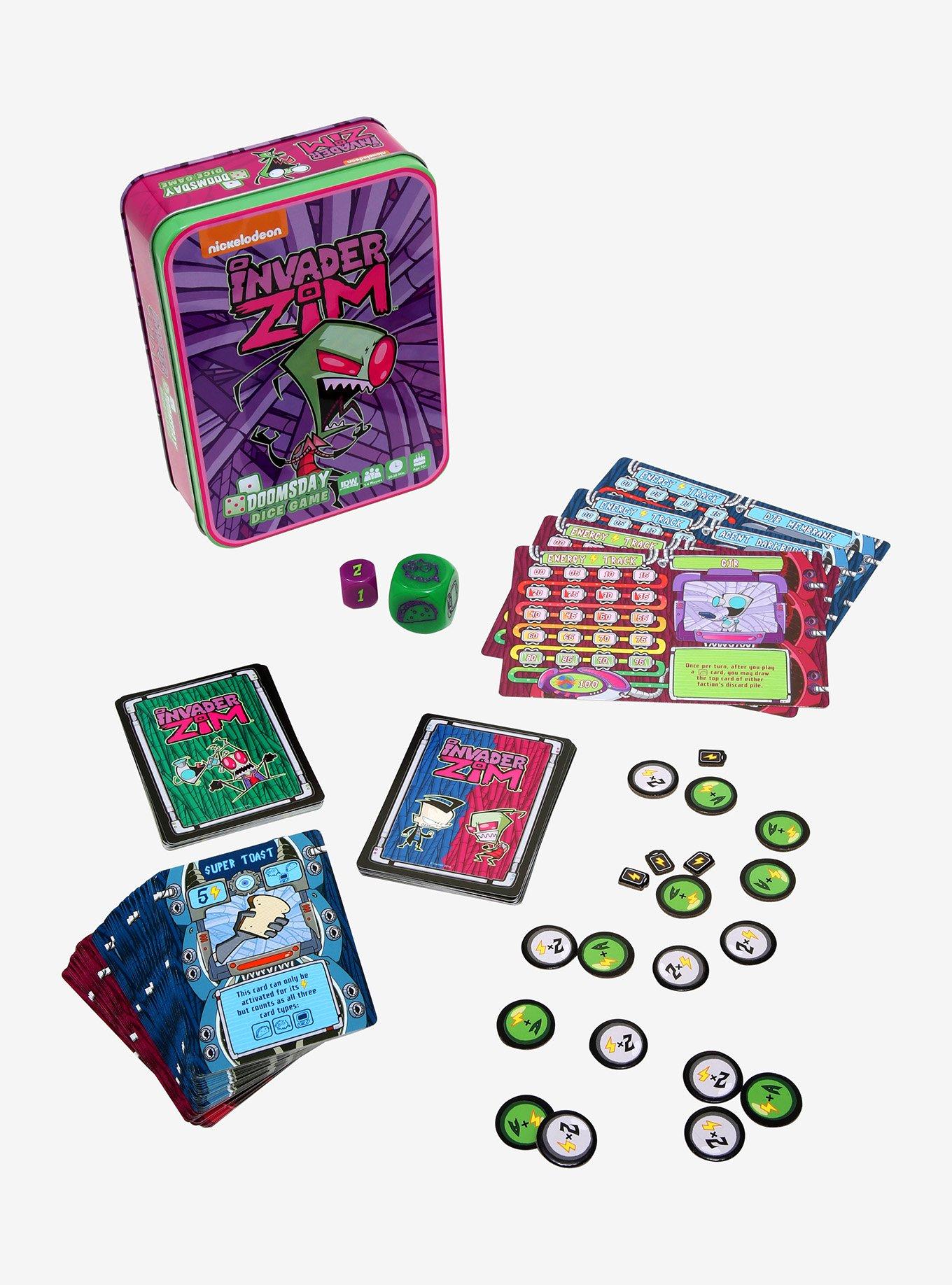 Invader Zim Doomsday Dice Game, , alternate