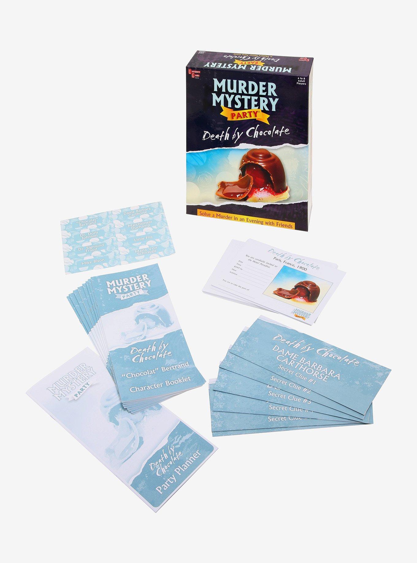 Murder Mystery Party Death By Chocolate Game, , alternate