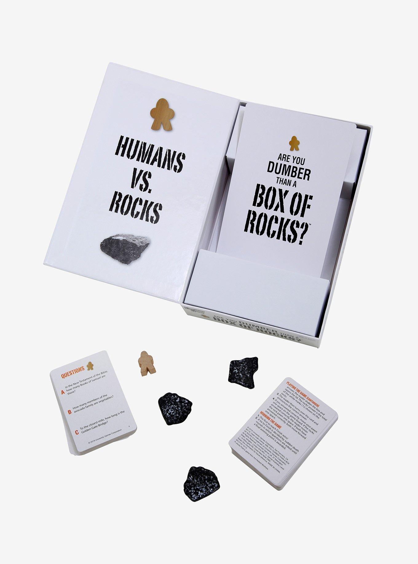 Are You Dumber Than A Box Of Rocks? Trivia Game, , alternate